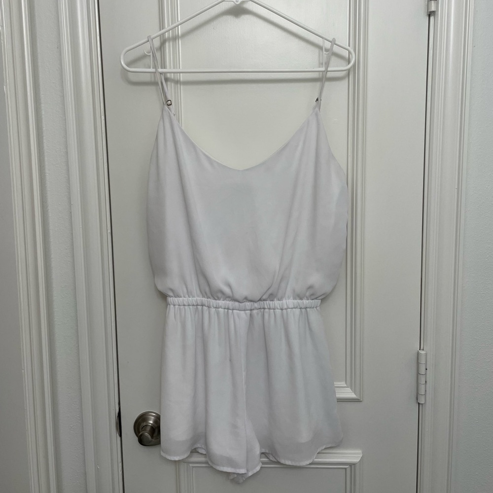 white romper